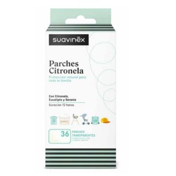 Suavinex Parches Citronela 36 Uds