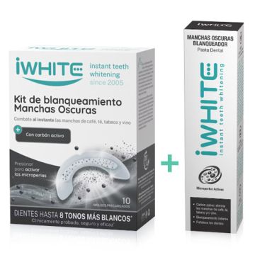 Iwhite Kit Blanqueamiento Manchas Oscuras 10 Moldes + Pasta 75ml