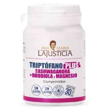 Lajusticia Triptofano Plus Ashwagandha Rhodiola y Magnesio 60Comp