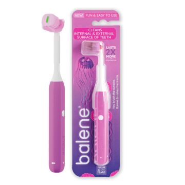 Balene Cepillo Dental Manual 6-11 Años Morado