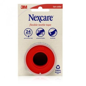 Nexcare Esparadrapo Tela Flexible Color Piel 4,2m x 12,5mm