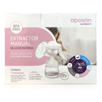 Aposan Maternity Extractor Manual de Leche Materna