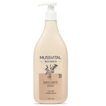 Mussvital Botanics Suavizante Locion Hidratante Avena 400ml