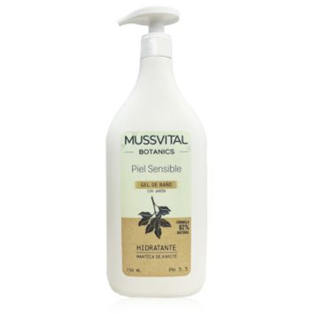 Mussvital Botanics Gel Baño Hidratante Piel Sensible 750ml