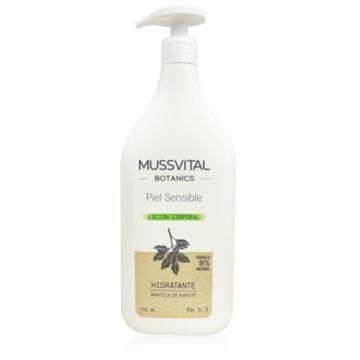 Mussvital Botanics Locion Corporal Hidratante Piel Sensible 750ml