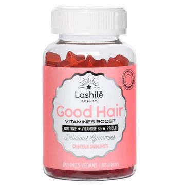 Lashile Good Hair Boost de Vitaminas Cabello Sublime 60 Gominolas