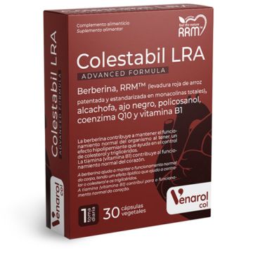 Venarol Colestabil LRA 30Caps