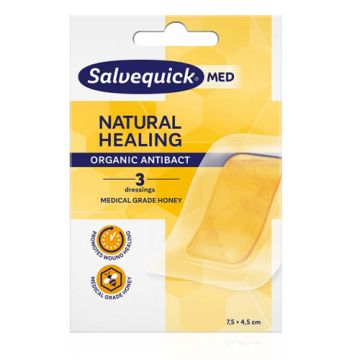 Salvelox Med Cicatrizante Natural Apositos 7,5 x 4,5cm 3 Uds