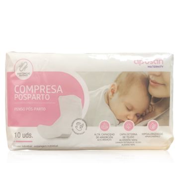 Aposan Maternity Compresa Postparto 10Uds