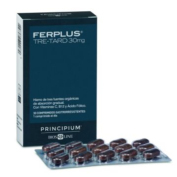 Principium Ferplus Tre-Tard 30mg 30 comp Gastrorresistentes