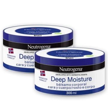 Neutrogena Cara cuerpo Hidratación Profunda Balsamo Duplo 2x300ml