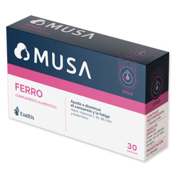 Musa Ciclo Ferro 30 Caps