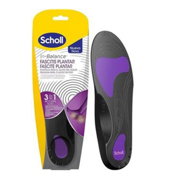 Scholl In-Balance Fascitis Plantar Plantilla Talla S 2Uds