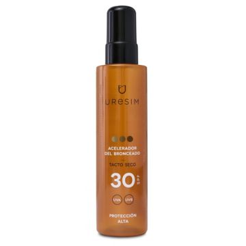 Uresim Acelerador del Bronceado Tacto Seco Spf30 200ml