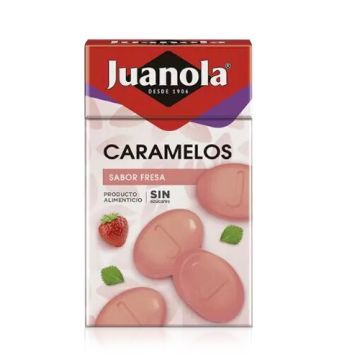 Juanola Caramelos Sabor Fresa 50gr