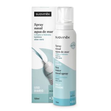 Suavinex Spray Nasal Agua de Mar Isotonica 3Años+ 120ml