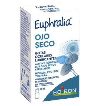 Boiron Euphralia Ojo Seco Gotas Oculares Lubricantes 10ml 