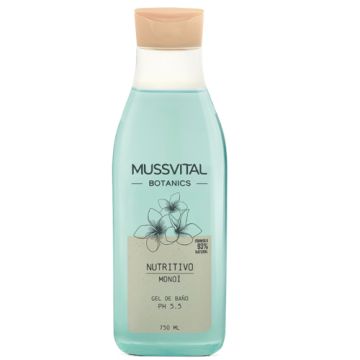 Mussvital Botanics Nutritivo Gel de Baño Monoi 750ml