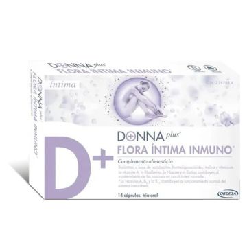 DonnaPlus+ Flora Intima Inmuno 14Caps