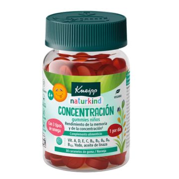 Kneipp Naturkind Concentracion Gummies Niños 30Uds