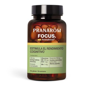 Pranarom Aromaboost Focus 60Caps