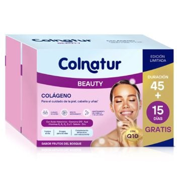 Colnatur Beauty Colageno Q10 Sabor Frutos Bosque Duplox 2x30sobres