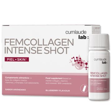 Cumlaude Lab Femcollagen Intense Shot Piel 7 Viales