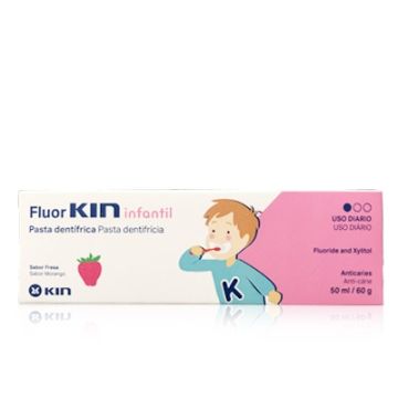 Fluorkin Infantil Pasta Dental Fresa 50ml