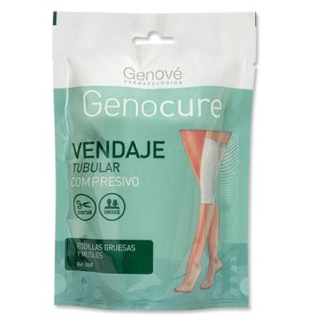 Genove Genocure Vendaje Tubular Comp Rodillas Gruesas-Muslos