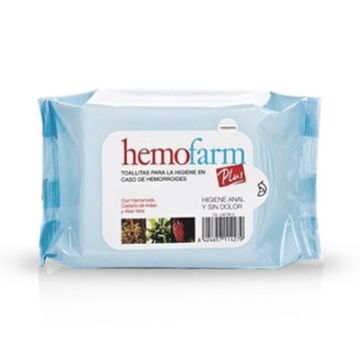 Hemofarm plus toallitas 40 uds