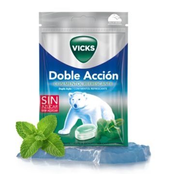 Vicks Praims Doble Accion Eucalipto Caramelos Sin Azucar 72g