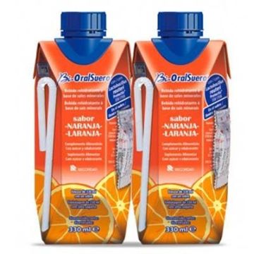 Bioralsuero Naranja Duplo 2x330ml