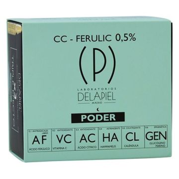 Delapiel CC Ferulic Poder Noche 15 Ampollas