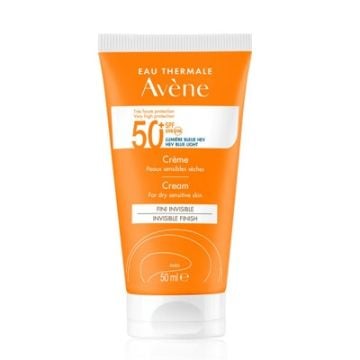 Avene Solar Crema Acabado Invisible Spf50+ Piel Seca 50ml