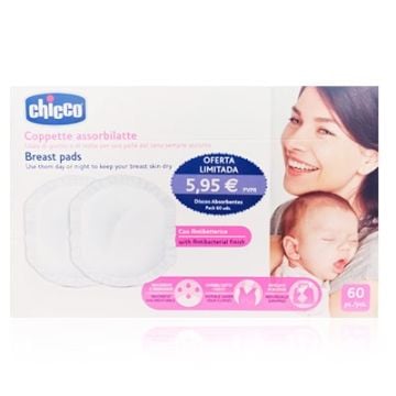 Chicco Discos Absorbentes Lactancia Fisiologico 60 Uds