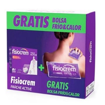 Fisiocrem Parche Active 4 Uds + Bolsa Frio-Calor