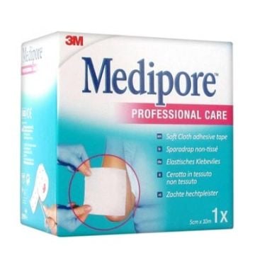 Medipore esparadrapo hipoalergico 10m x 5cm