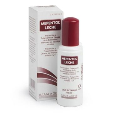 Mepentol leche frasco dosificador 60 ml.