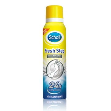 Scholl Fresh Step Desodorante Pies Anti-Transpirante Spray 150ml