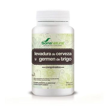 Soria Natural Levadura Cerveza y Germen de Trigo 500 comprimidos