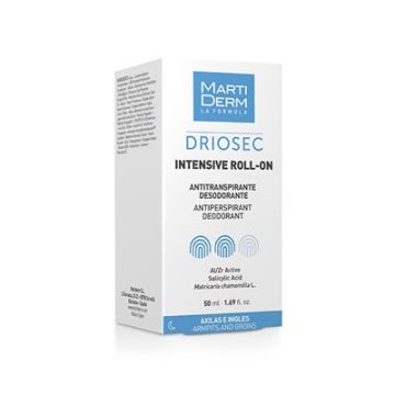 Martiderm Driosec antitranspirante axilas-ingles roll-on 50ml