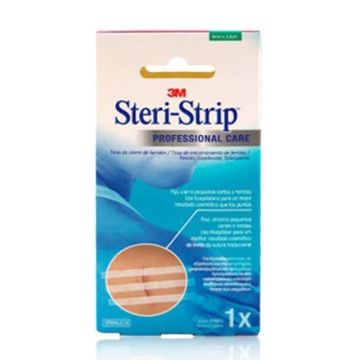 Steri Strip Sutura Cutanea Esteril Tira 75 cm x 3 mm 5 Uds