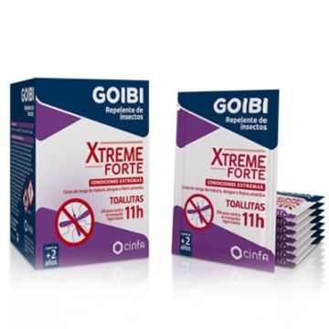 Goibi Xtreme Antimosquitos Toallitas Repelentes 16 Uds