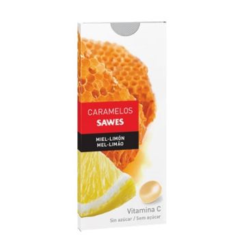 Sawes Caramelos Miel-Limon Sin Azucar 10 Uds