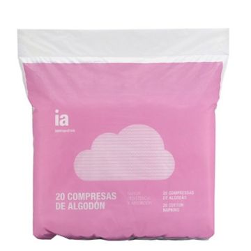 Interapothek Compresas de Algodon 20 uds