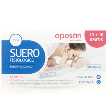 Aposan Botiquin Suero Fisiologico 50 Uds