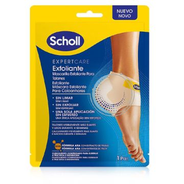 Scholl Mascarilla Exfoliante Talones 2 Uds