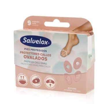 Salvelox Parches Callos Ovalado 9 Uds