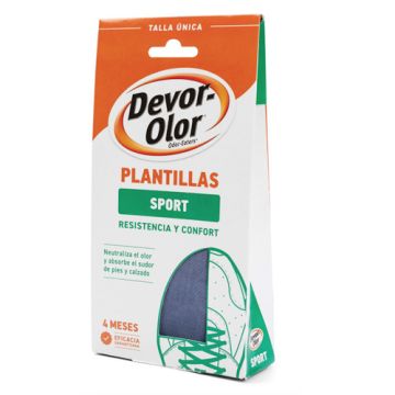 Devor Olor Plantillas Calzado Sport T. 32-45