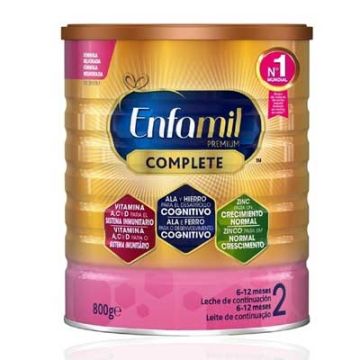 Enfamil Complete 2 Leche Continuacion 6-12m 800gr